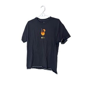 Strange Daze Shirt Mens Medium Black Italy Spritz Veneziano Graphic Tee
